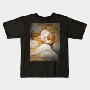 sleepy ginger Kids T-Shirt